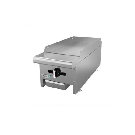 Plancha Industrial 12″ 1 Quemador Con Placa De 1.59 Cm AEMG-12 ASBER