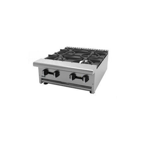 Parrilla Estufa Industrial 4 Quemadores AEHP-4-24 ASBER