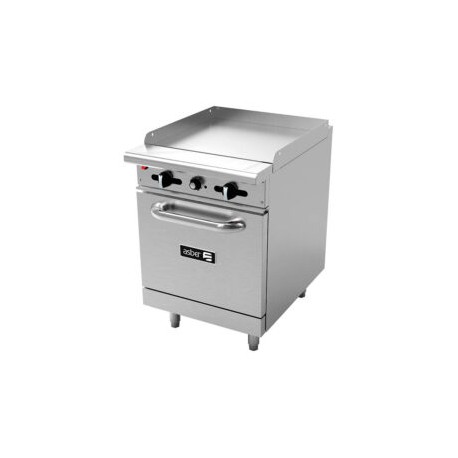 Plancha Industrial 3 Quemadores Y Horno AER-G36-36-H ASBER